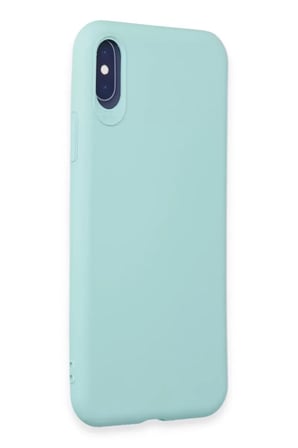 Newface Apple iPhone X Kılıf First Silikon - Turkuaz
