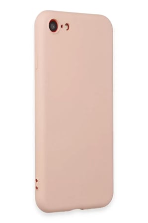 Newface Apple iPhone 7 Kılıf First Silikon - Pudra