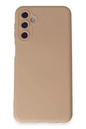 Newface Samsung Galaxy M14 5G Kılıf Nano içi Kadife Silikon - Pudra