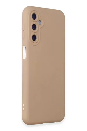 Newface Samsung Galaxy M14 5G Kılıf Nano içi Kadife Silikon - Pudra