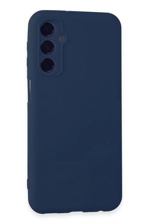 Newface Samsung Galaxy M34 5G Kılıf First Silikon - Lacivert