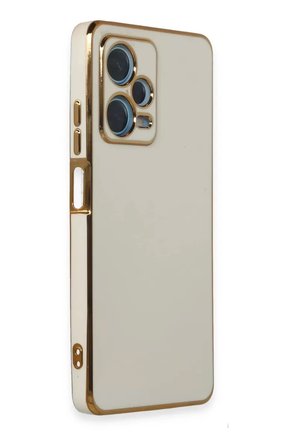 Newface Xiaomi Redmi Note 12 Pro Plus Kılıf Volet Silikon - Beyaz