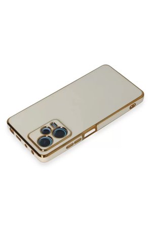 Newface Xiaomi Redmi Note 12 Pro Plus Kılıf Volet Silikon - Beyaz