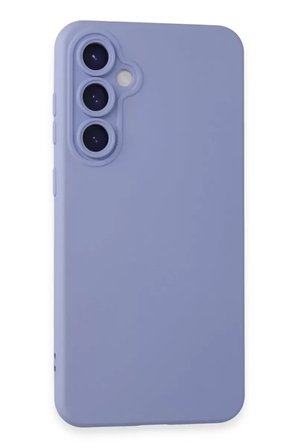 Newface Samsung Galaxy S23 FE Kılıf Nano içi Kadife Silikon - Lila