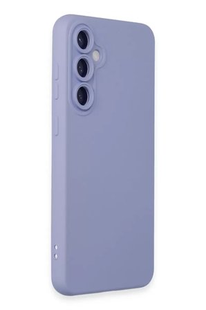 Newface Samsung Galaxy S23 FE Kılıf Nano içi Kadife Silikon - Lila