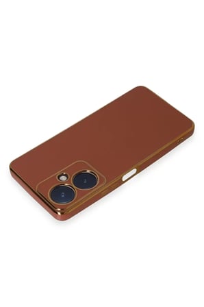 Newface Vivo Y27 Kılıf Volet Silikon - Kırmızı