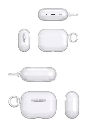 Movenchy Apple Airpods Pro 2 (2.nesil) Shell Kılıf - Pembe