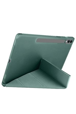 Newface Samsung Galaxy X510 Tab S9 FE 11 Kılıf Kalemlikli Mars Tablet Kılıfı - Koyu Yeşil