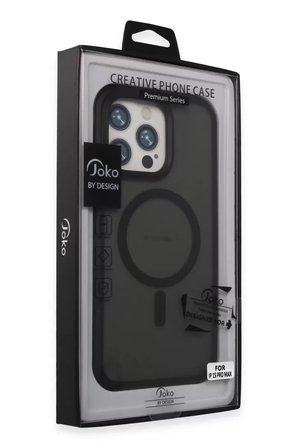 Joko Apple iPhone 15 Pro Max Toras Airbag Magsafe Kapak - Siyah