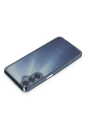 Newface Samsung Galaxy A15 4G Kılıf Razer Lensli Silikon - Açık Mavi