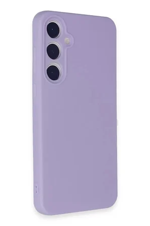 Newface Samsung Galaxy A35 5G Kılıf Nano içi Kadife Silikon - Lila