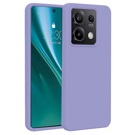 Newface Xiaomi Redmi Note 13 4G Kılıf First Silikon - Lila