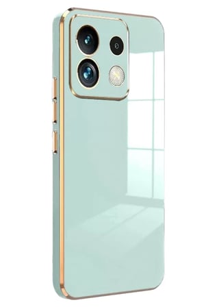 Newface Xiaomi Redmi Note 13 5G Kılıf Volet Silikon - Açık Yeşil