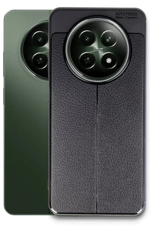 Newface Realme 12 5G Kılıf Auto Focus Kapak - Siyah