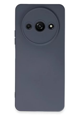 Newface Xiaomi Redmi A3 4G Kılıf Nano içi Kadife Silikon - Gri