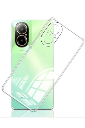 Newface Realme 12 Lite Kılıf Lüx Şeffaf Silikon