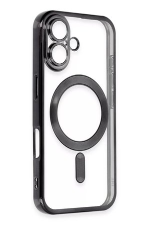 Newface Apple iPhone 16 Kılıf Kross Magneticsafe Kapak - Siyah