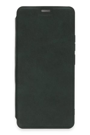 Newface Xiaomi Redmi Note 13 4G Kılıf Flip Cover - Koyu Yeşil