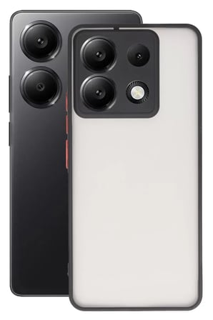 Newface Xiaomi Redmi Note 13 5G Kılıf Montreal Silikon Kapak - Kırmızı