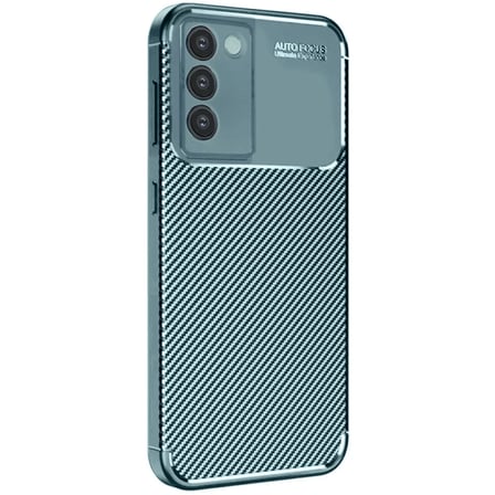 Newface Vivo V30 Lite 4G Kılıf Auto Focus Karbon Kapak - Koyu Yeşil