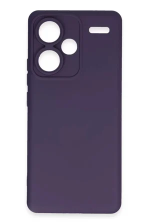 Newface Xiaomi Redmi Note 13 Pro Plus Kılıf Nano içi Kadife Silikon - Mor