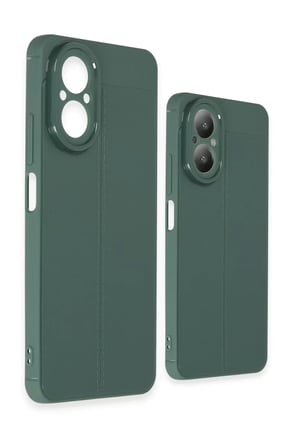 Newface Realme 12 Lite Kılıf Auto Focus Kapak - Koyu Yeşil