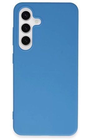 Newface Samsung Galaxy S24 Plus Kılıf First Silikon - Mavi