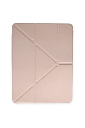 Newface Apple iPad Pro 11 (2024) Kılıf Kalemlikli Mars Tablet Kılıfı - Rose Gold