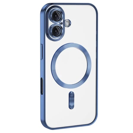 Newface Apple iPhone 16 Plus Kılıf Kross Magneticsafe Kapak - Mavi
