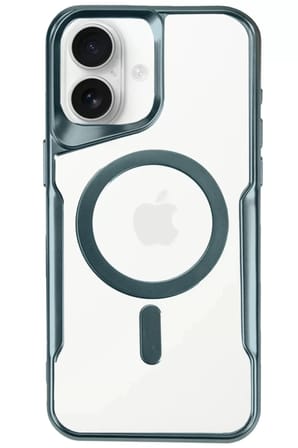 Newface Apple iPhone 16 Kılıf Boyi Magsafe Silikon Kapak - Turkuaz