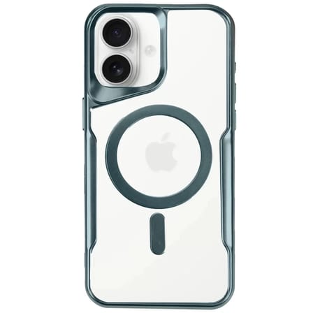 Newface Apple iPhone 16 Kılıf Boyi Magsafe Silikon Kapak - Turkuaz