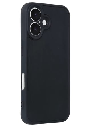 Newface Apple iPhone 16 Kılıf Aras Deri Kapak - Siyah