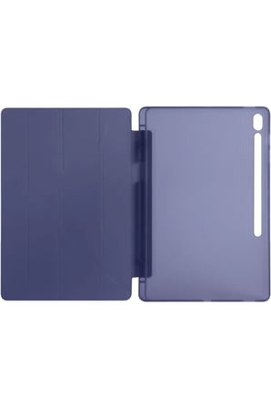 Newface Apple iPad Pro 13 (2024) Kılıf Kalemlikli Hugo Tablet Kılıfı - Lacivert