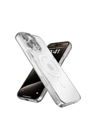 Joko Apple iPhone 16 Pro Max Gleam PC Sert Magsafe Kılıf - Şeffaf