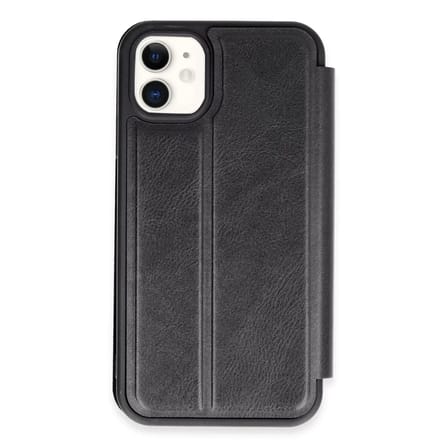 Newface Apple iPhone 11 Kılıf Flip Cover - Siyah