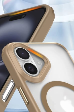 Newface Apple iPhone 16 Plus Kılıf Enka Magsafe Silikon Kılıf - Siyah