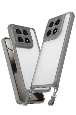 Newface Xiaomi Mi 14T Kılıf Penta Silikon Kılıf - Titan Gri