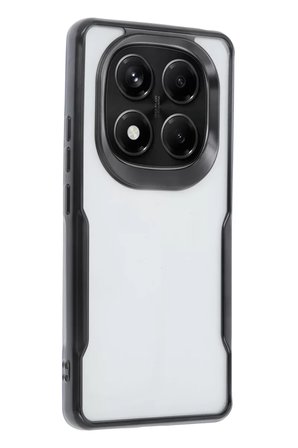 Newface Xiaomi Redmi Note 14 Pro 4G Kılıf Boyi Silikon Kapak - Siyah