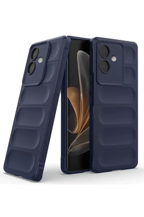 Newface Oppo A3 Kılıf Optimum Silikon - Lacivert