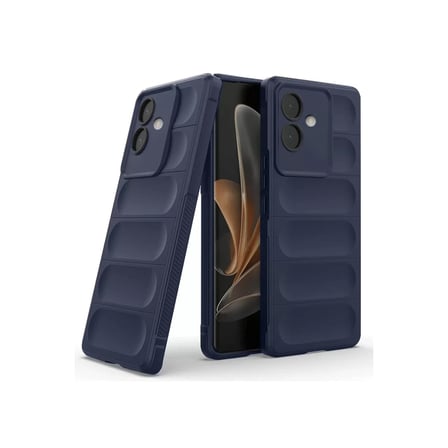 Newface Oppo A3 Kılıf Optimum Silikon - Lacivert