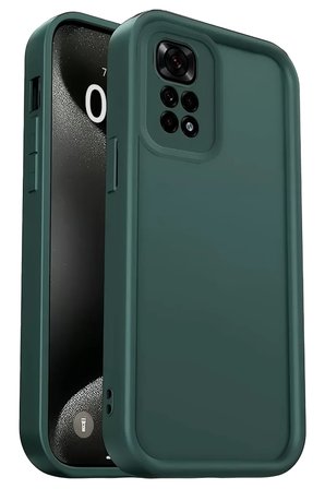 Newface Xiaomi Redmi 10 2022 Kılıf Viera Silikon - Koyu Yeşil