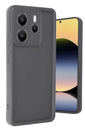 Newface Xiaomi Redmi Note 14 4G Kılıf Viera Silikon - Gri