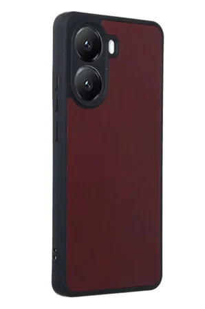 Newface Xiaomi Poco X7 Pro Kılıf Aras Deri Kapak - Bordo