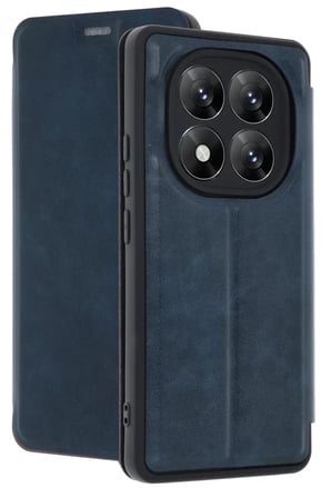 Newface Xiaomi Redmi Note 14 Pro 4G Kılıf Flip Cover - Lacivert