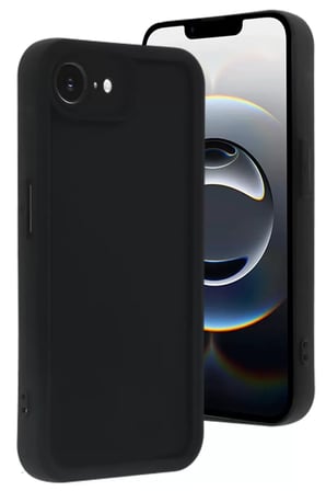 Newface Apple iPhone 16E Kılıf Viera Silikon - Siyah