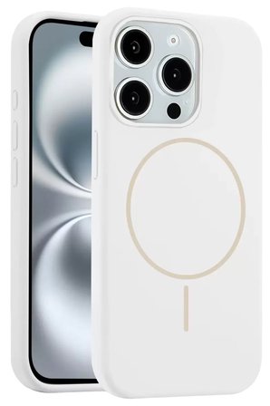Joko Apple iPhone 15 Pro Max Kılıf Jully Magsafe Kapak - Beyaz