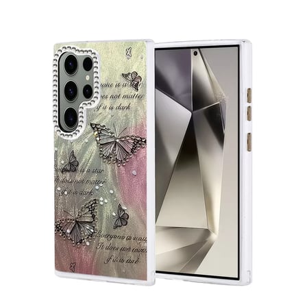 Newface Samsung Galaxy S23 Ultra Kılıf Blade Aynalı Desenli Kapak - Desen 6