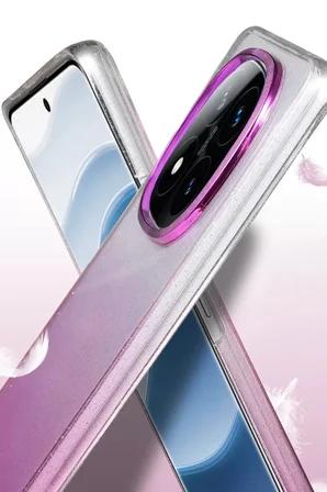 Newface Xiaomi Redmi Note 14 Pro 5G Glossy Kapak - Mor