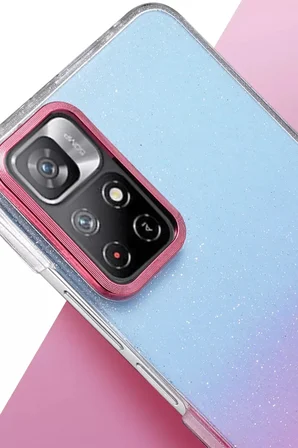Newface Xiaomi Redmi Note 11 Pro Glossy Kapak - Mor