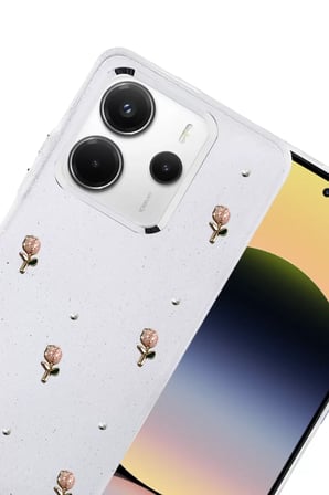Newface Xiaomi Redmi Note 14 4G Fiyonk Desenli Kapak - Desen 6